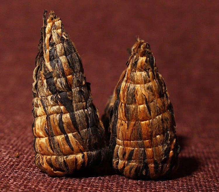 1000g Black Needle Pagoda DianHong Tea,Yunnan Dianhong Handmade tower Loose Leaf