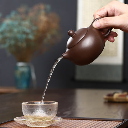 Sold At A Loss True Yixing Zisha Purple Clay Tea Pot Marked 6.8oz Xishi Pot New