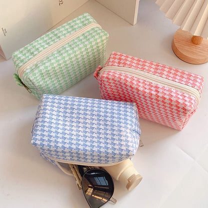 Zipper Travel Makeup Bag Toiletry Clutch Cosmetic Purse Organizer Toiletry Pouch