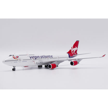 1:400 JC Wings Virgin Atlantic B747-400 G-VHOT Airplane Diecast Aircraft Model