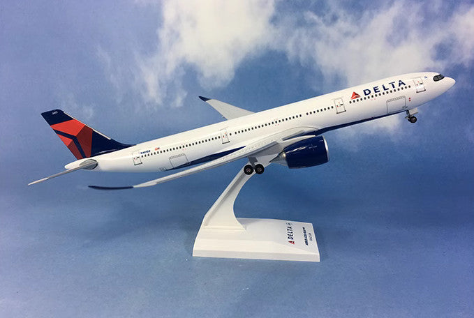 32CM 1:200 Risesoon DELTA AIRBUS A330-900 Passenger Airplane ABS Plastic Model