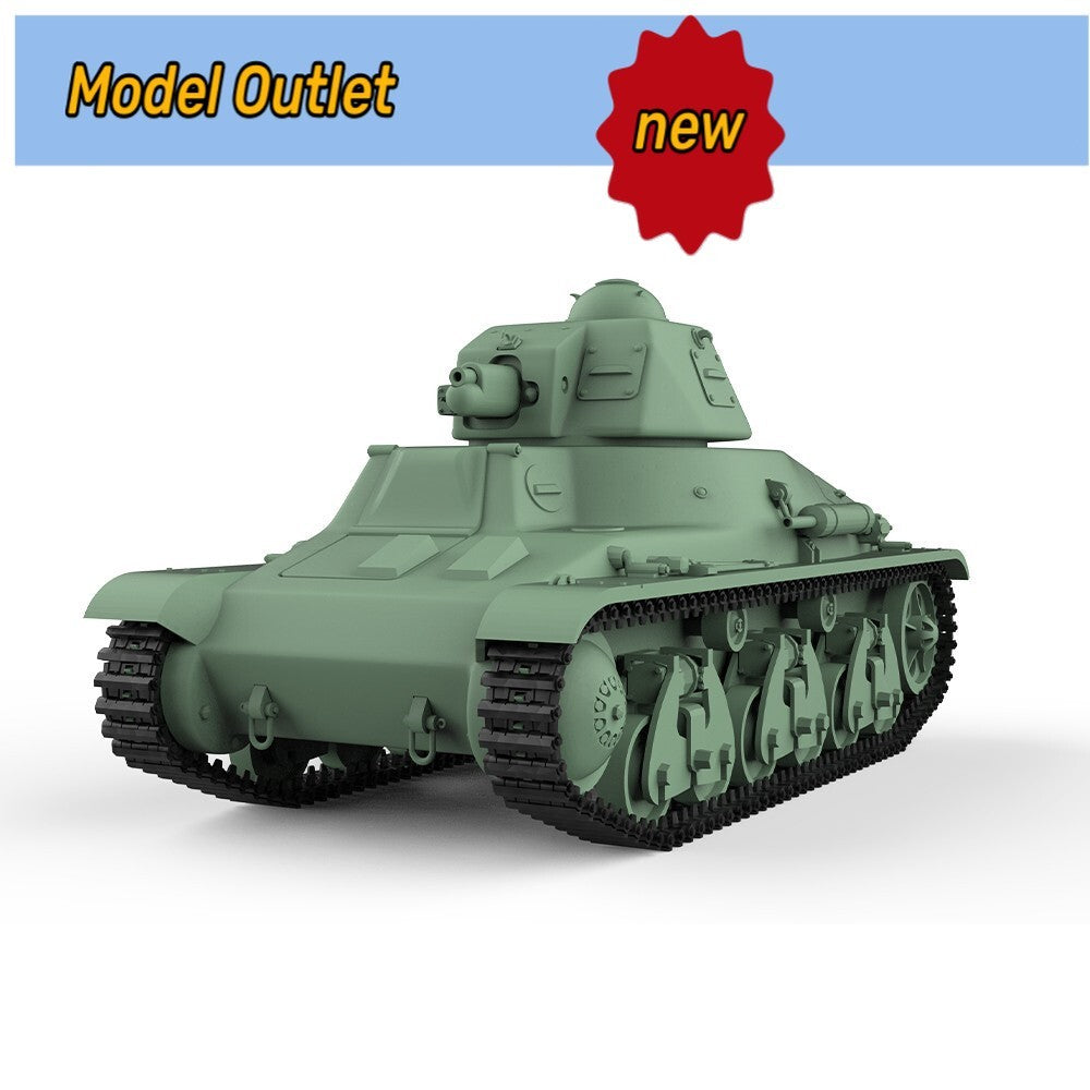 SSMODEL SS220653 1/200 Military Model Kit France Hotchkiss H35 Light Tank