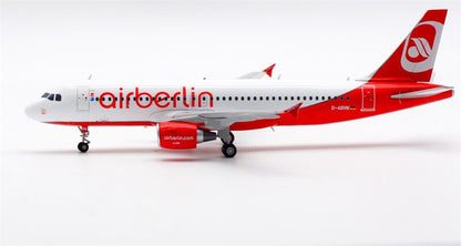 JC Wings Air Berlin Last Flight Airbus A320 D-ABNW 1:200 plane Pre-builded Model