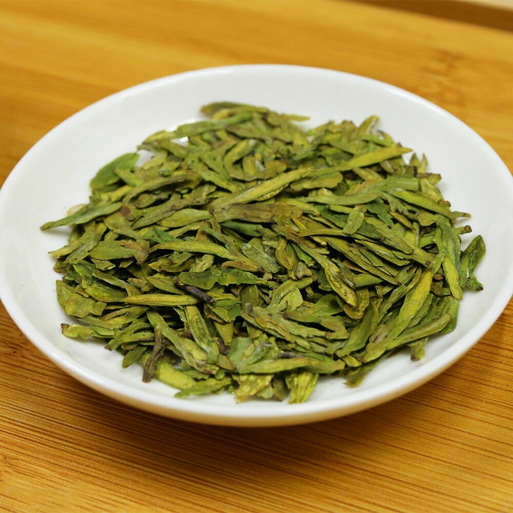 Chinese Longjing Green Tea Lung Ching Tea Xihu Dragon Well Long Jing 100g