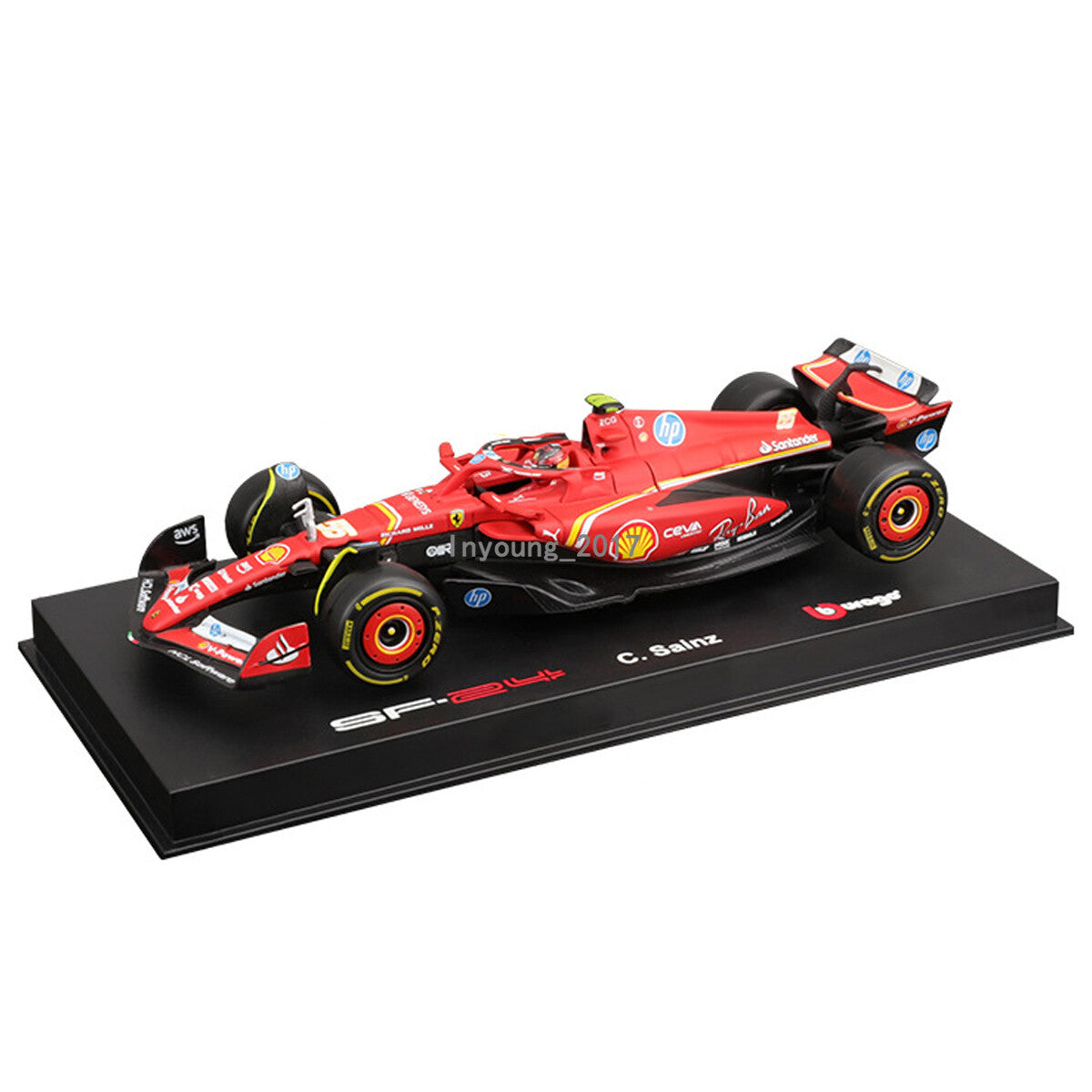 1/43 Ferrari SF-24 F1 Model Car Diecast 2024 Formula 1 Team Carlos Sainz 55