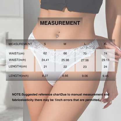 Women Lace Sexy Bikini Breathable Panties Underwear Low waist G-string thong