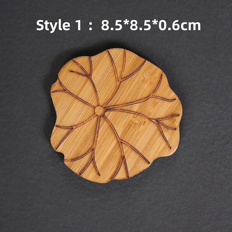 Creative Wood Tea Coasters|Coffee Coasters|Tea Accessories
