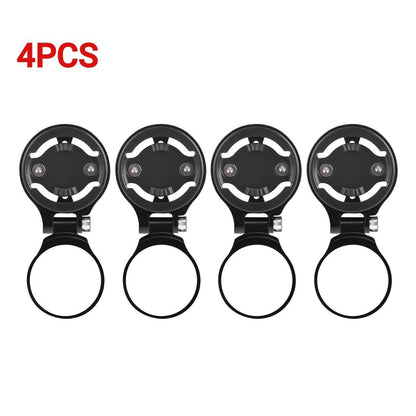 Bicycle Computer Stem Mount Holder Aluminum Alloy Adjustable Speedometer Stand