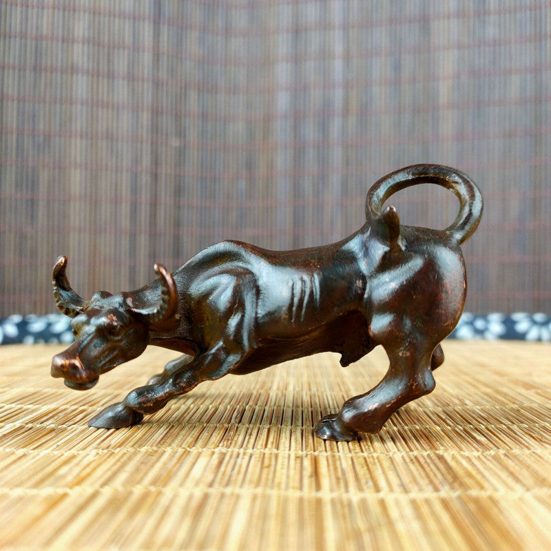 Chinese Zodiac Bull Ornament Tea Pet Bull Study Decorate