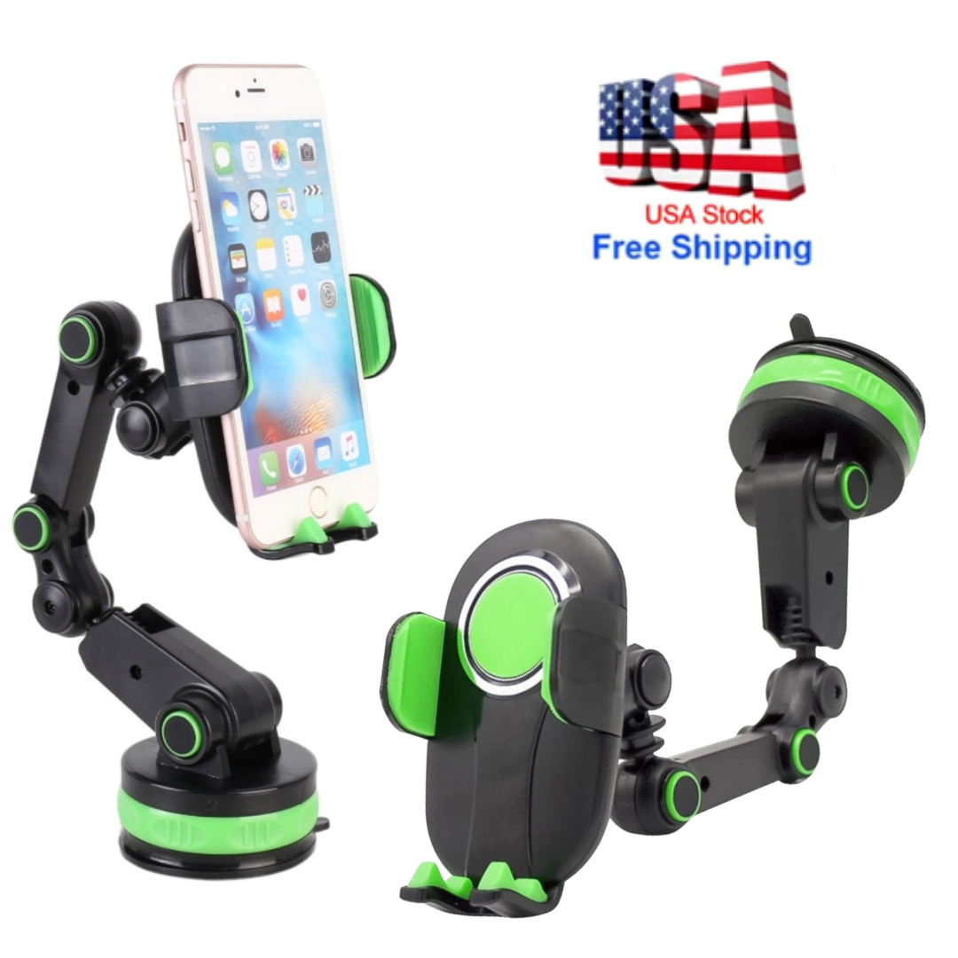 Soporte Sostenedor de Telefono Sujetador para Auto Coche de Brazo Largo Fuerte