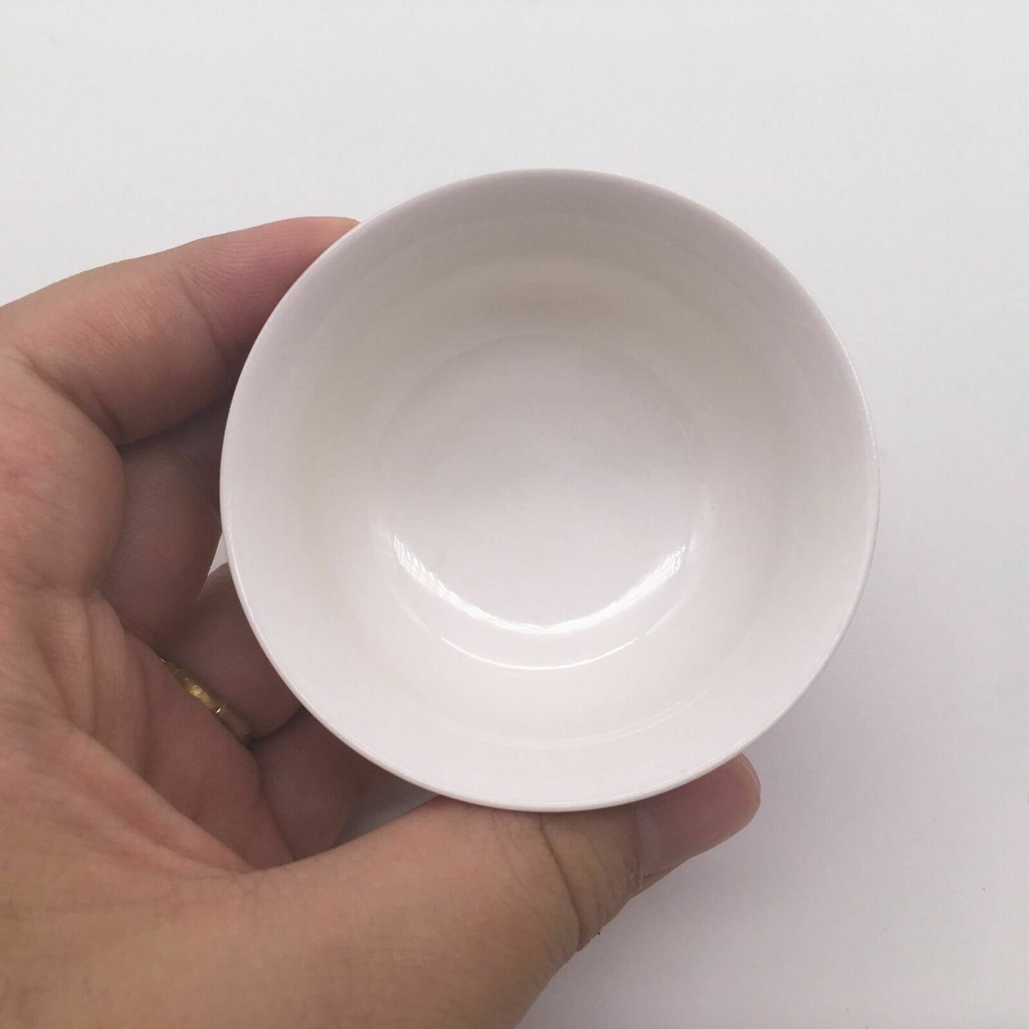 2pcs/lot Wedding Tea Cup Peony Print Red Small Volume Personal Cup For Pu'er Tea