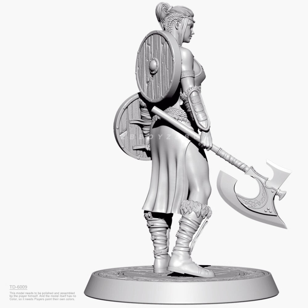 1/35 resin figure model kit Sera Northern Female General Unassembled Unpainted