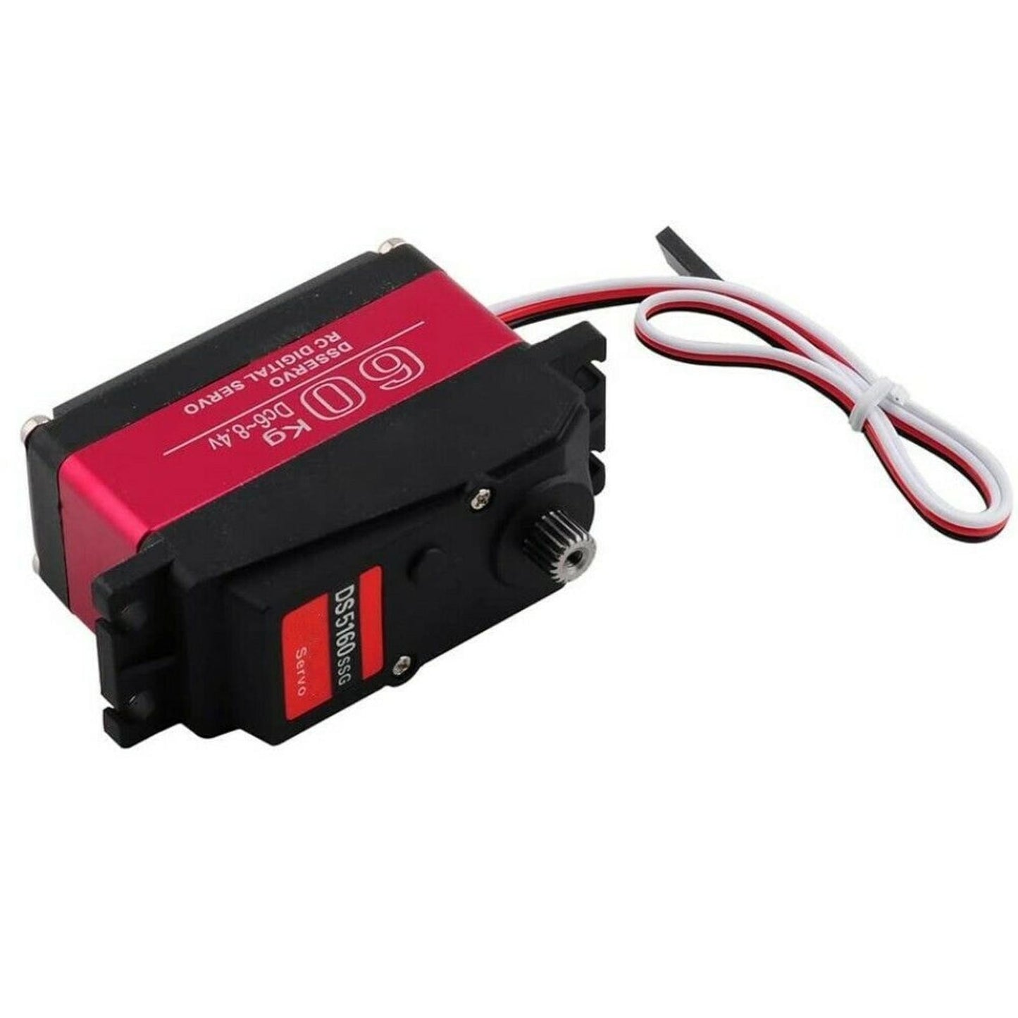 60KG Copper & Aluminum Gear Digital Servo Kits For Axial SCX6 1/6 RC Car E