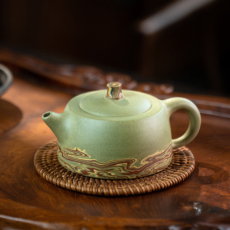 200 Ml Yixing Purple Clay Pot Handmade Clay Pot Household Tea Set