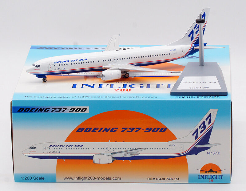 1:200 InFlight BOEING 737-900 Passenger Airplane Plane Diecast Aircraft Model