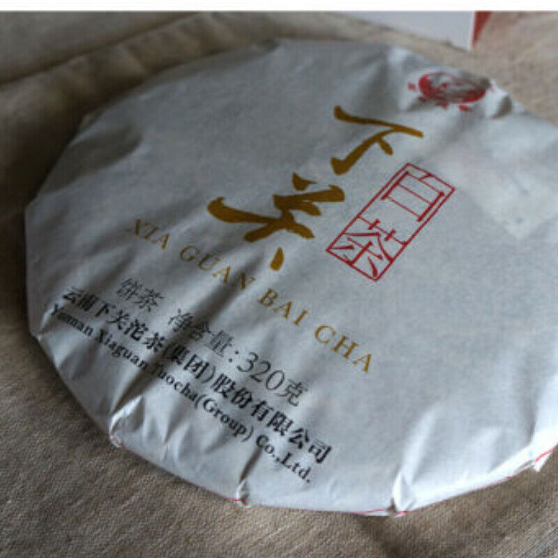 320g Jinggu Moonlight Pu'er Tea Box XIA GUAN BAI CHA Dali White Tea Cake