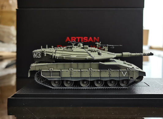 1:72 ARTISAN Israel Merkav Mk4 Main Battle Tanks Plastic Diecast Armor Model