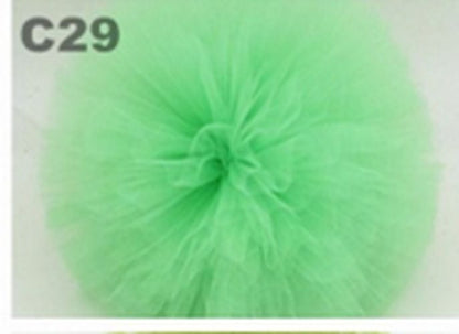 Party Decoration 5Pcs Tulle Pompom Birthday Wedding Baby Shower Venue Decor 20cm