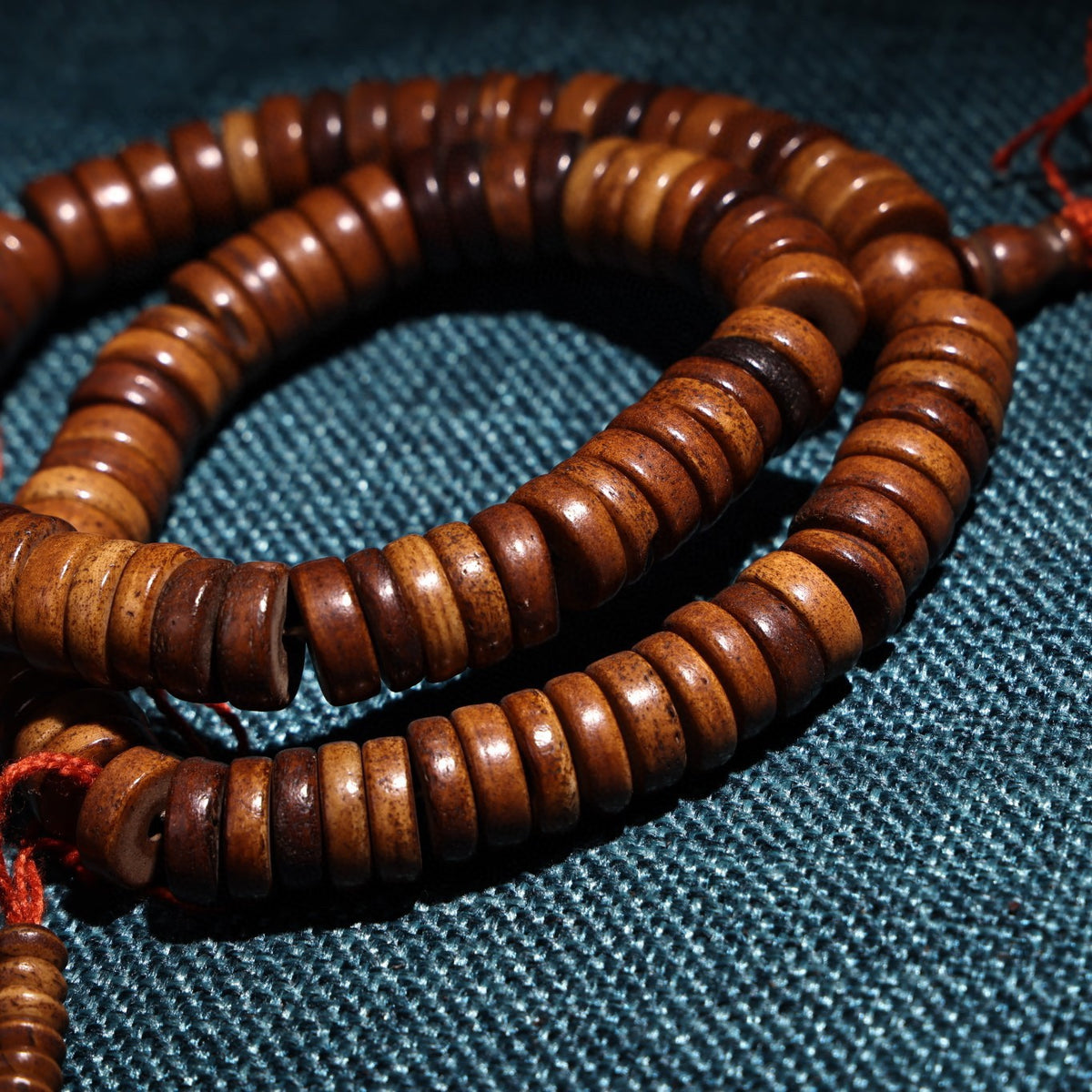 Tibetan 108 Beads Mala Bracelet 10mm Buddhist Prayer Bead Necklace Vintage