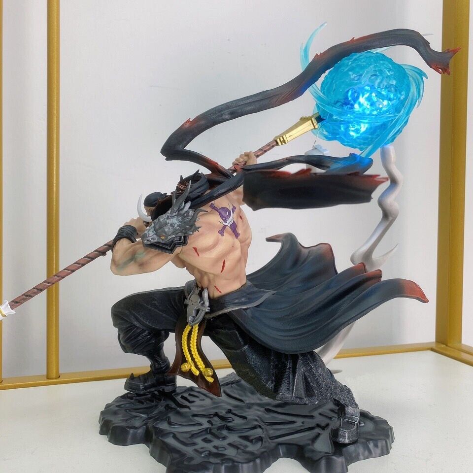 Anime One Piece weißer Bart Edward Newgate PVC Actionfigur Modellspielzeug keine Box-