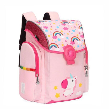 2023 New Kids School Bag Cartoon Backpack Boy Girl School Bags