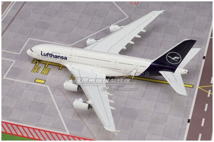 1:400 GeminiJets Lufthansa AIRBUS A380 Passenger Plane Diecast Aircrraft Model