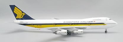 1:200 35CM JC Wings SINGAPORE AIRLINES BOEING 747-400 Airplane Diecast Model