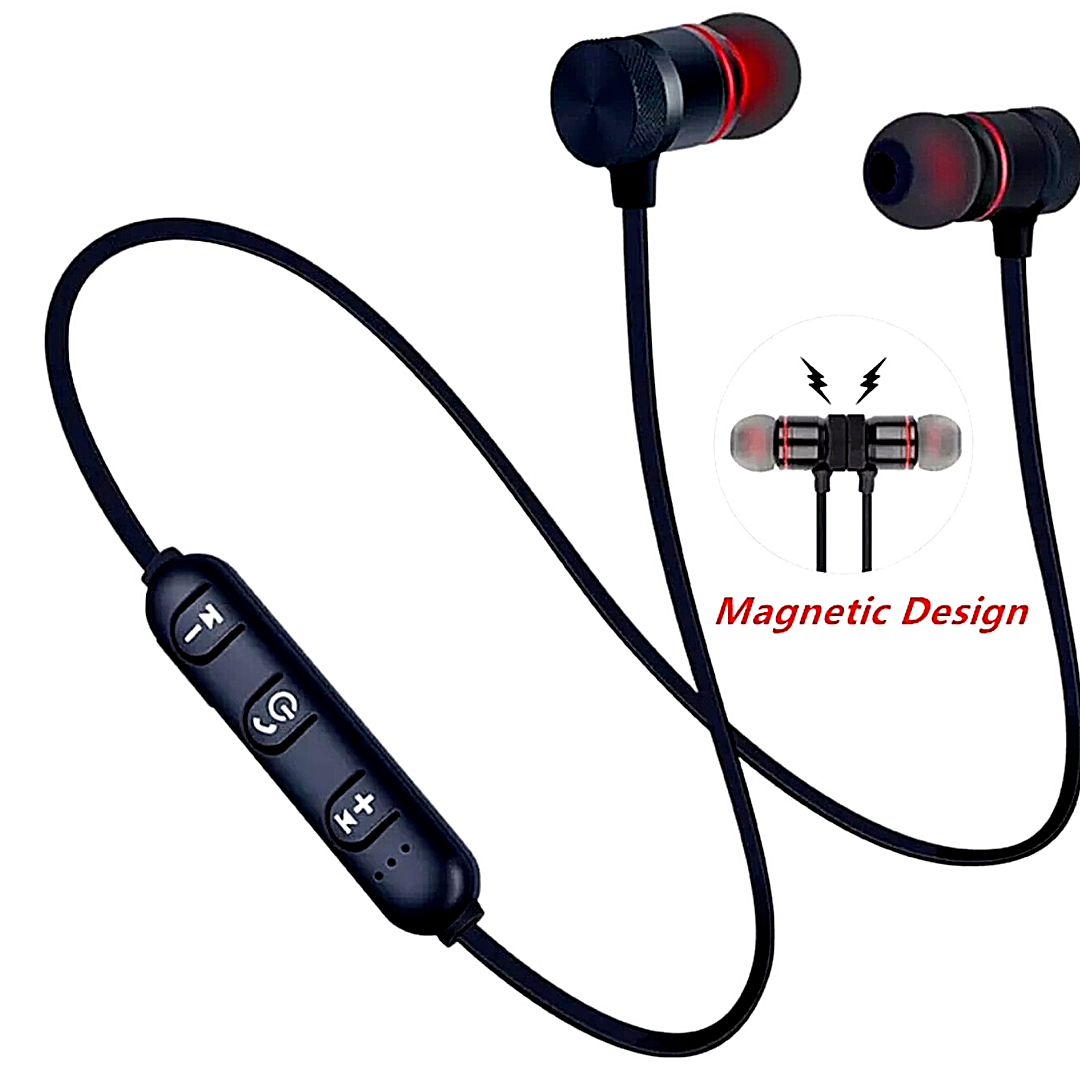 Headphones Wireless Bluetooth Sport Gym Earphones Earbuds Headset with MIC Bass
