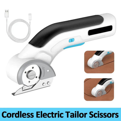 Rechargeable Cordless Lithium Pruning Shears Power Tool Cutting Cloth Paper