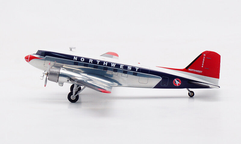 1:200 JC Wings NORTHWEST DC-3 Passenger Airplane Diecast Aircraft Model