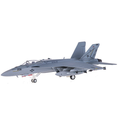 Hogan US Navy McDonnell Douglas F/A-18E VFA-14 fighter 1/200 diecast plane model
