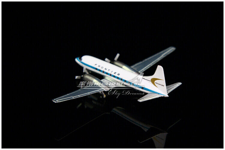 1:400 GeminiJets FRONTIER Convair CV-580 Passenger Airplane Diecast Plane Model