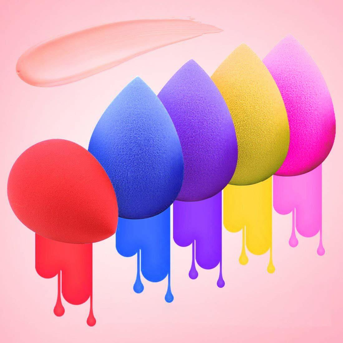5 Pack of Foundation Blending Makeup Sponges
