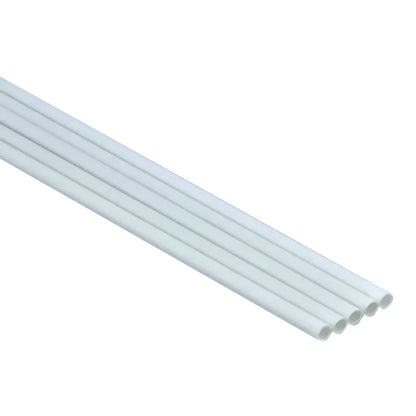 5Pcs 5mm Plastic Tube Styrene Round Strip Model Sand Table Architecture Tool