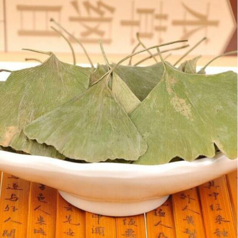 500g Natural Dried Ginkgo Biloba Leaf Tea Health Pure Anti-aging Green Herbal
