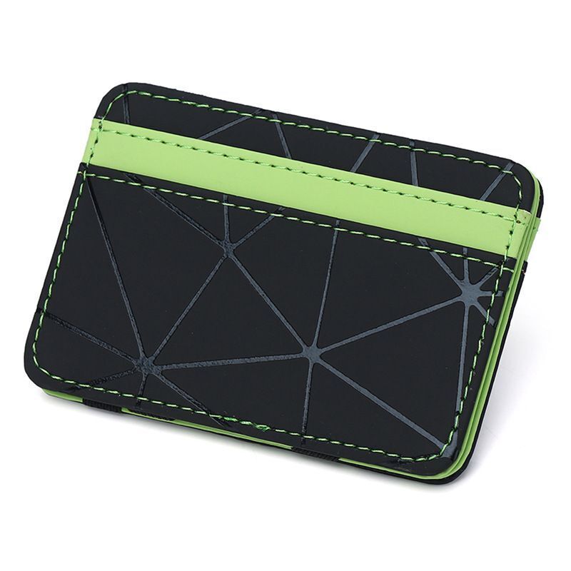 Small Magic Wallet Credit Card Holder Cash Clip Slim ID Purse 7 Colors 7*10*1 CM