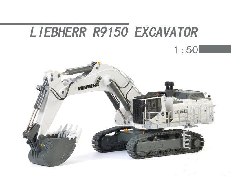 1:50 Wsi Liebherr R9150 Excavator Construction Equipment Machine Diecast Model