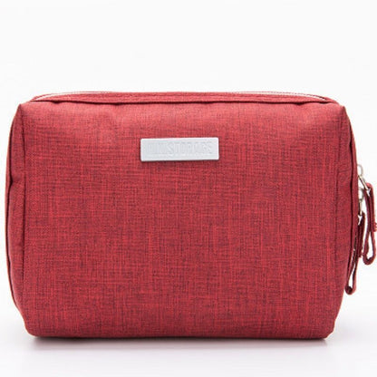 Small Cosmetic Case Canvas Travel Toiletry Storage Organizer Makeup Brushes Bags