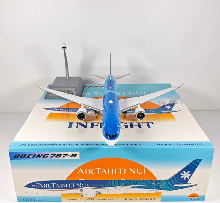 1:200 InFlight Air Tahiti Nui Boeing 787-9 F-OTOA Airplane Diecast Plane Model