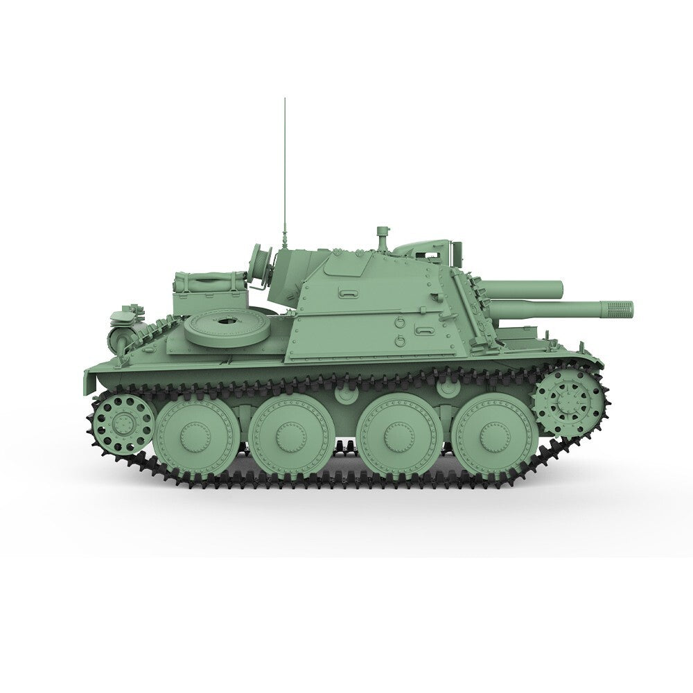 SSMODEL SS35735 1/35 Military Model Kit Sweden SAV m/43 1946 105mm