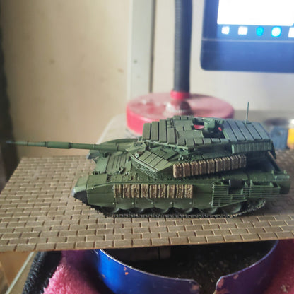 3D Printed 1/72 Russia T-90M Main Battle Tank Finished Product