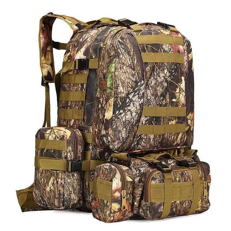 Tactical Backpack Mens Sport Bag Outdoor Hiking Climbing Army Rucksack