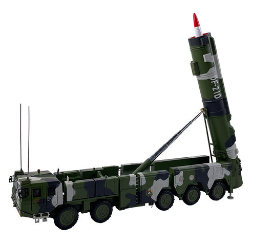 1: 35 China Dongfeng DF 21D Ballistic Missile Launch Vehicle Model Alloy