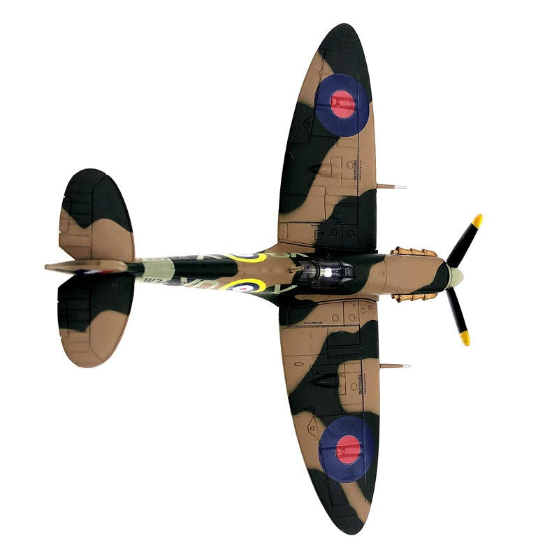 1:72 WWII UK MK Simulation Military Fighter Aircraft Model Ornaments Collection