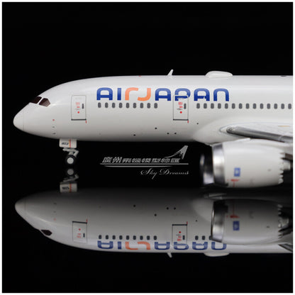 1:400 JC Wings AIR JAPAN BOEING 787-8 Passenger Airplane Diecast Aircraft Model