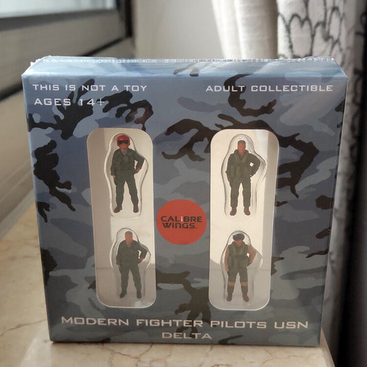 Calibre wings MODERN FIGHTER PILOTS USN delta 1/72 Finished 4 figures model