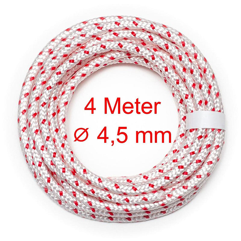 4mX4.5mm Starter Rope Chainsaw Lawn Mower Construction Equipment For Honda Part