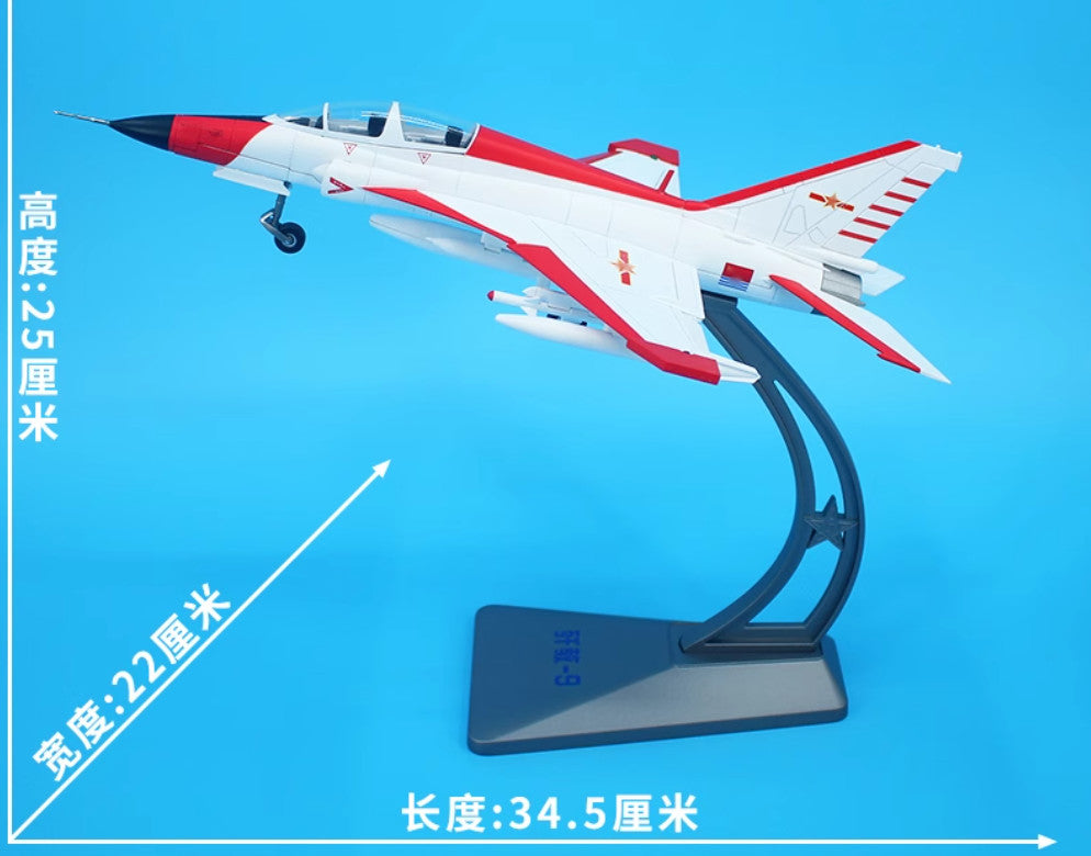 1:48 35CM JL-9 NAVY Fighter Trainer Aircraft Jet Diecast Military Plane Model