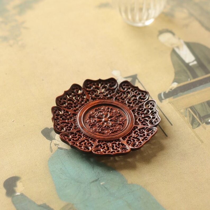 Chinese Wooden Tea Coasters|Coffee Coasters|Tea Accessories