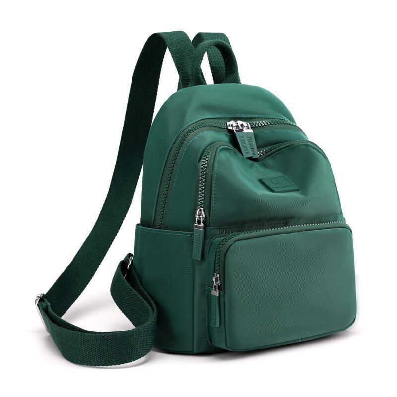 Waterproof Leisure Backpack College Wind Small Backpack Multifunction Travel Bag